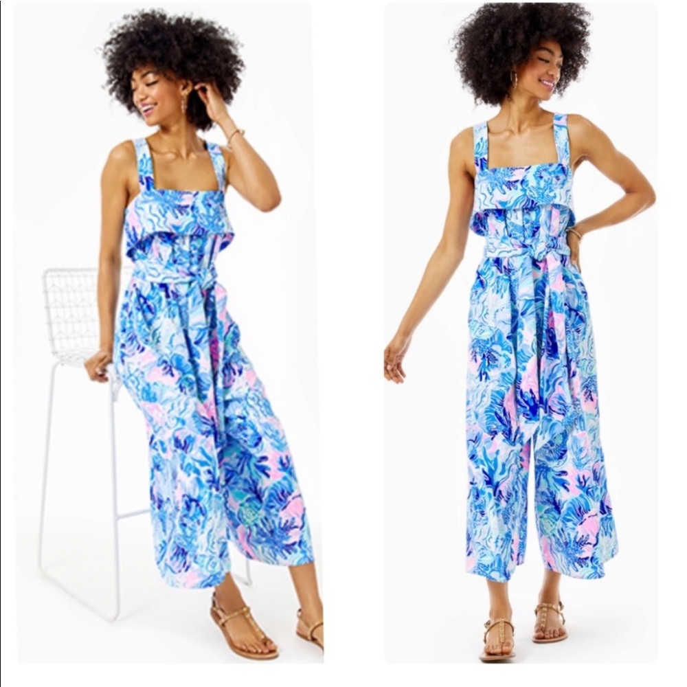 Lilly Pulitzer Tasely Jumpsuit NWT